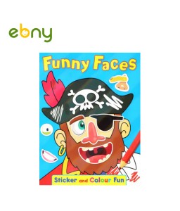 كتاب الوجوه المضحكة رقم 1 المرح لطفلك