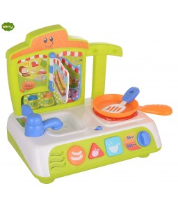 Play Happy Kitchen to entertain the child