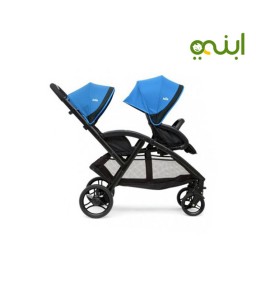 Double baby stroller Aavalit de, Blue Bird