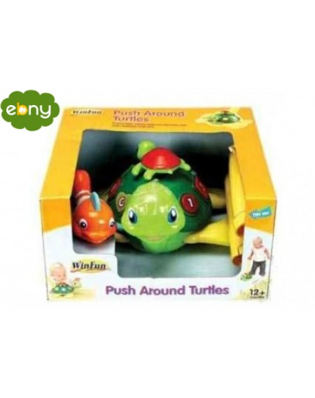 Teach your son the first steps to learn numbers 123 and letters A B C with Game TurtleFrom birth to two years