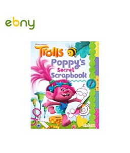 Trolls Poppy's Secret Scrapbook for children 