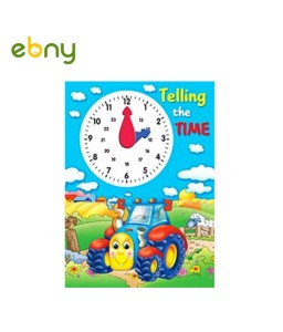Telling The Time Book - Tom The Tractor