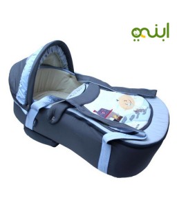 luxury carry cot lets you navigate around easily