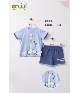 very comfortable set for boys - blue