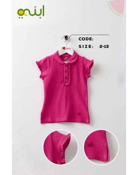 Girls T-shirt for summer - pink