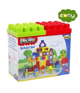 Educate your children Build a distinctive school building toy from Win Fun